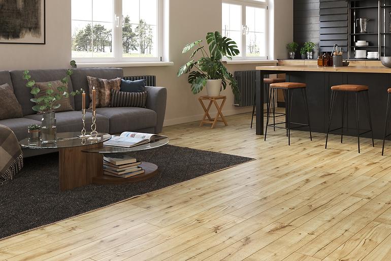 Laminált padló tölgy Montana 8mm AC5 Ocean 54938,2