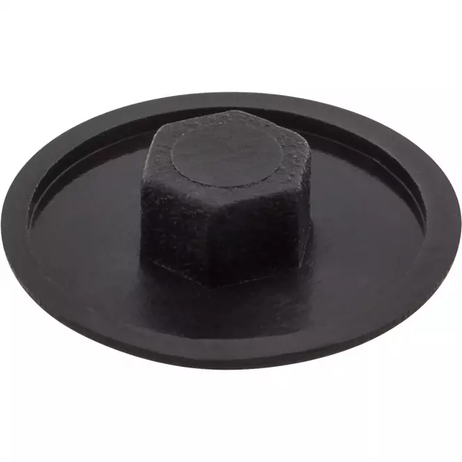 Műanyag borítás  12mm fekete 100 db.