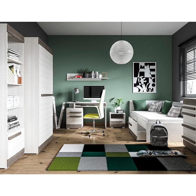 Szekrény RTV Blanco 10 128 havasi fenyő/new grey,4
