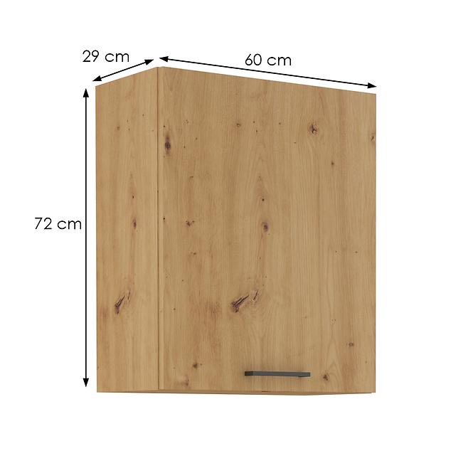Konyhaszekrény Modena  60g-72 1f artisan tölgy,2