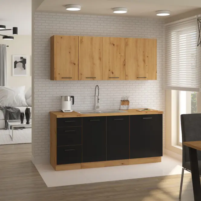 Konyhaszekrény Modena  60gu-36 1f artisan tölgy