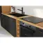 Konyhaszekrény Modena   zm 570x446 fekete/artisan tölgy,3