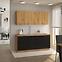 Konyhaszekrény Modena   zm 570x446 fekete/artisan tölgy,4