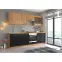 Konyhaszekrény Modena   zm 570x446 fekete/artisan tölgy,6
