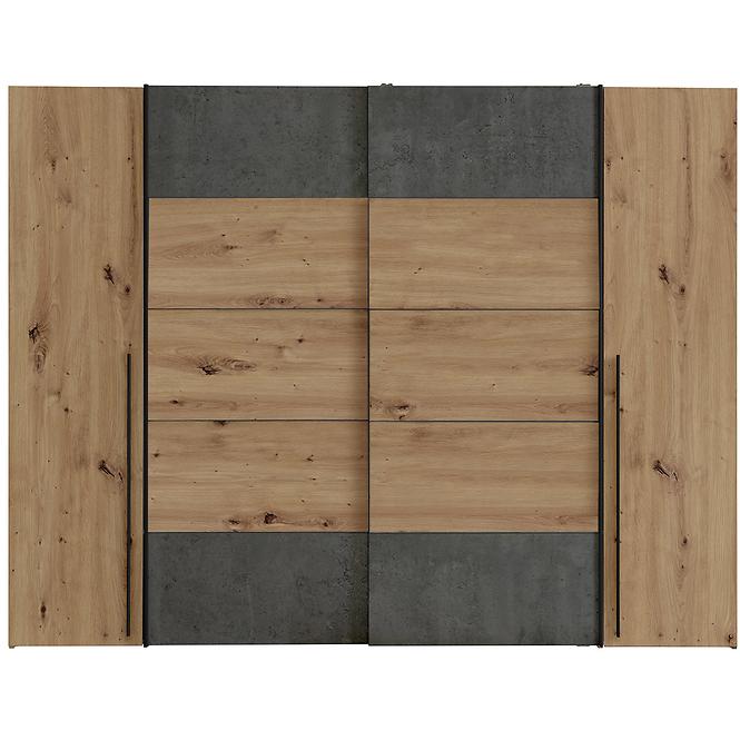 Szekrény Narago 5 270 NRGS82511-C752 tölgy Artisan/Beton