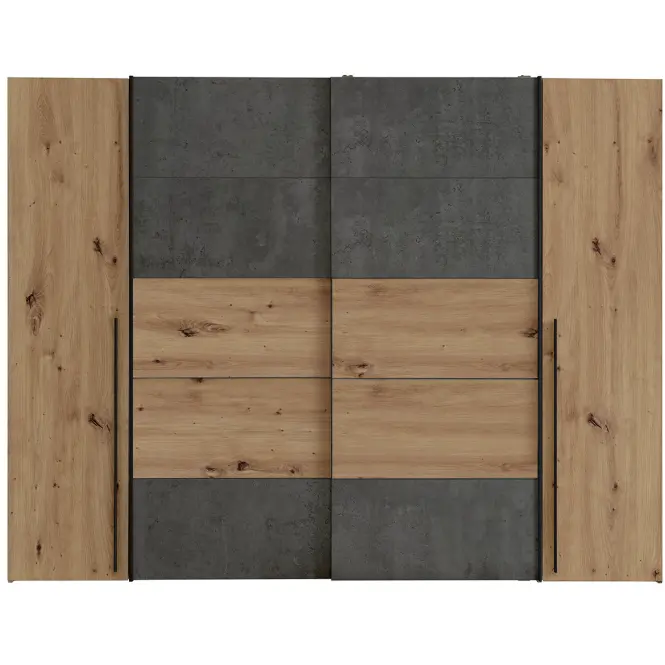 Szekrény Narago 5 270 NRGS82511-C752 tölgy Artisan/Beton,9