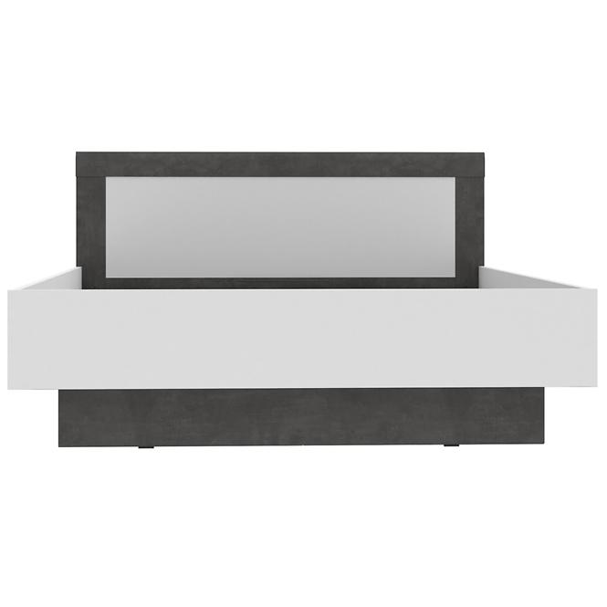 Ágy Julietta 167 JLTL167-C289 konténer betonnal/fehér fényű