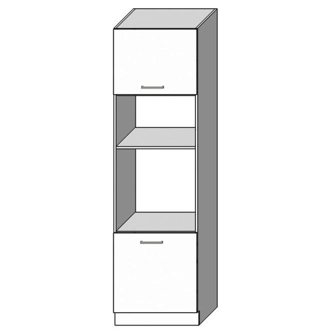Konyhaszekrény Vita D60 Pk Mv 2133 PL fehér fényű