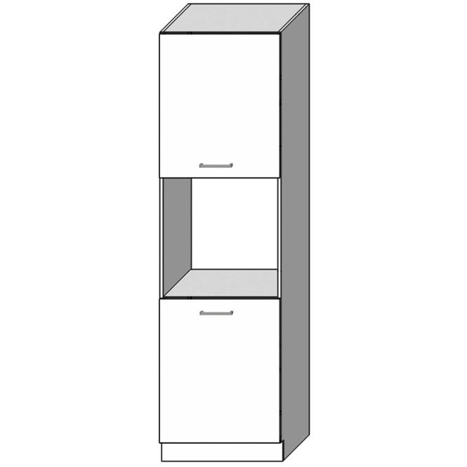 Konyhaszekrény Vita D60PK 2133 PL fehér fényű