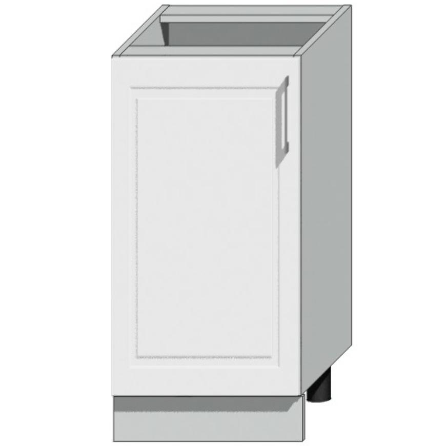 Konyhaszekrény Natalia D40 PL fehér fényes