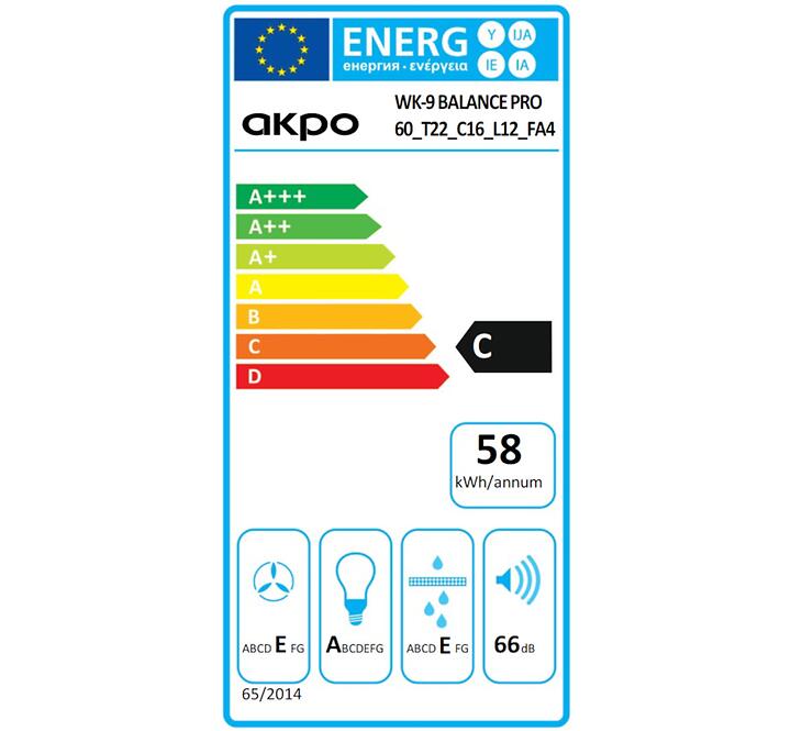 Páraelszívó WK-9 Balance PRO 60 fekete,2