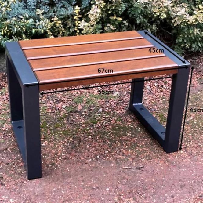 Fa szék modern háttámla nélkül