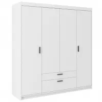 Szekrény Elena 4D fehér