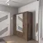 Szekrény Elena 4D Lefkas tükörrel,5