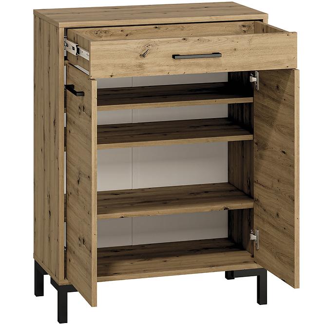 Cipősszekrény Nevio 03 tölgy artisan,4