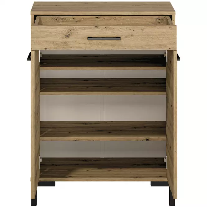Cipősszekrény Nevio 03 tölgy artisan,6