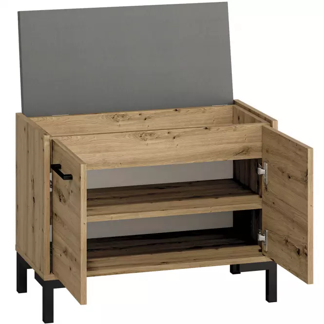 Cipősszekrény  Nevio 04 tölgy artisan,4