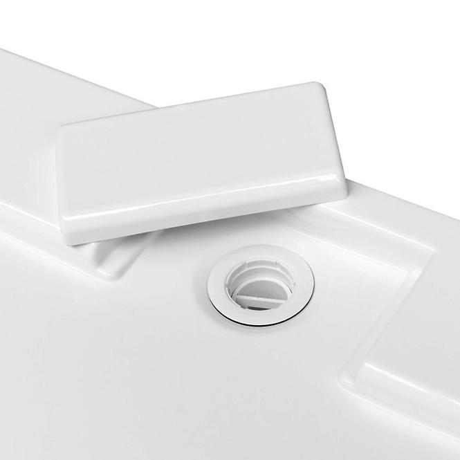Zuhanytálca Ultraslim Axim 80x80x4.5+szifón