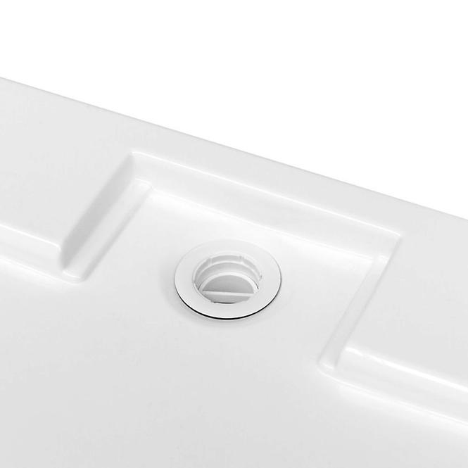 Zuhanytálca Ultraslim Axim 80x80x4.5+szifón
