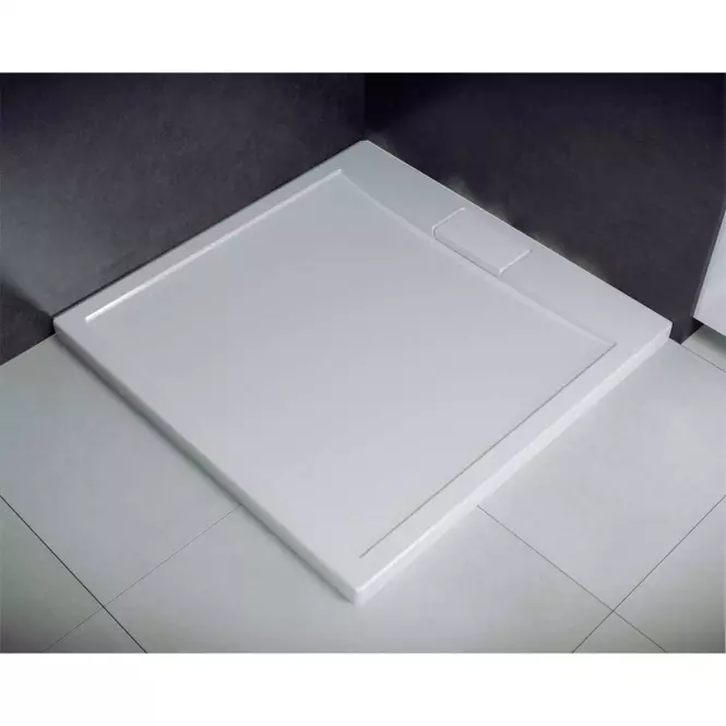 Zuhanytálca Ultraslim Axim 80x80x4.5+szifón