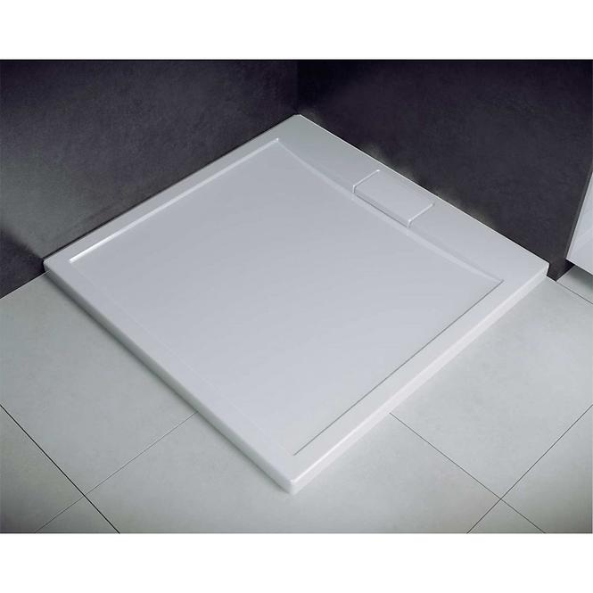 Zuhanytálca Ultraslim Axim 80x80x4.5+szifón