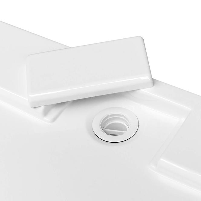 Zuhanytálca Ultraslim Axim 80x80x4.5+szifón