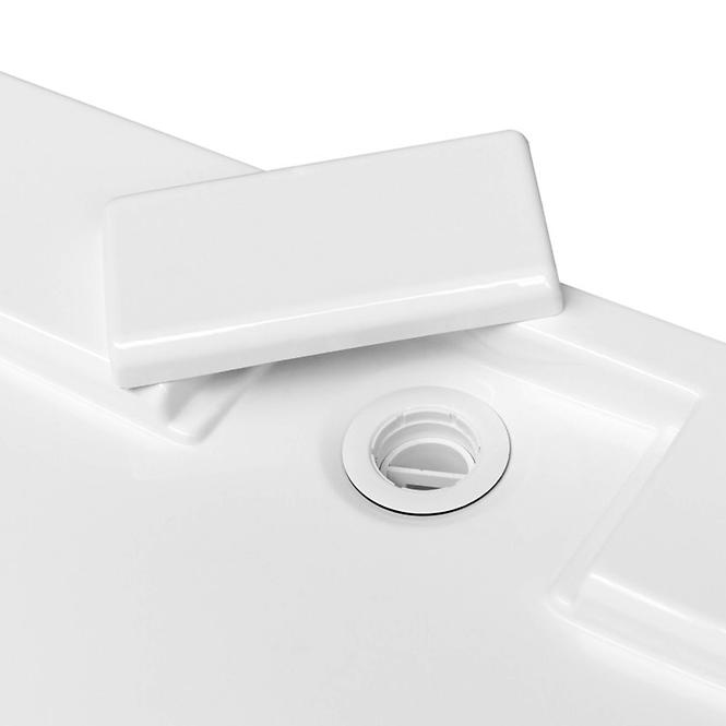 Zuhanytálca Ultraslim Axim 90x100x4.5+szifón