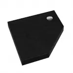 Zuhanytálca Espera Plus Aqm2698cst 90x90x12 fekete
