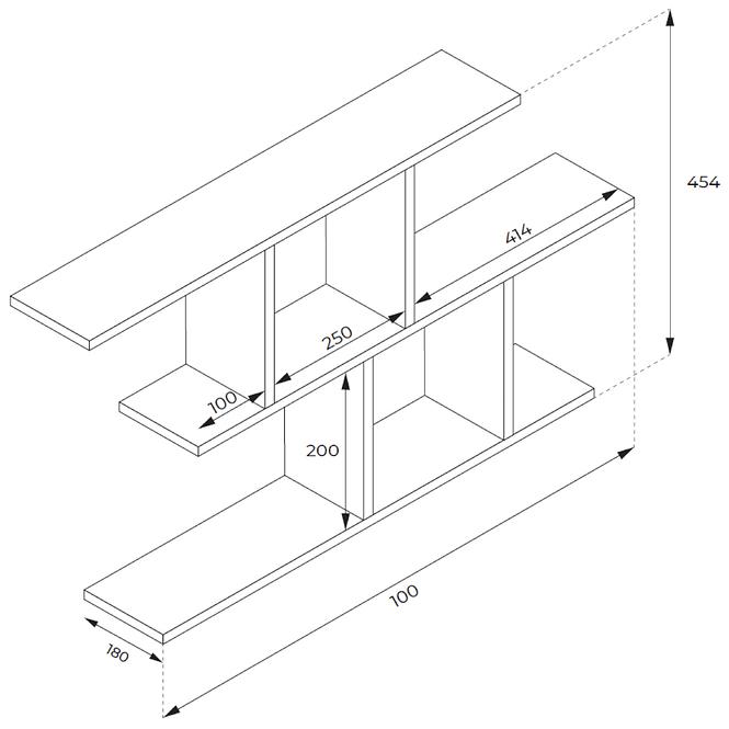 Falipolc NR 27 fehér