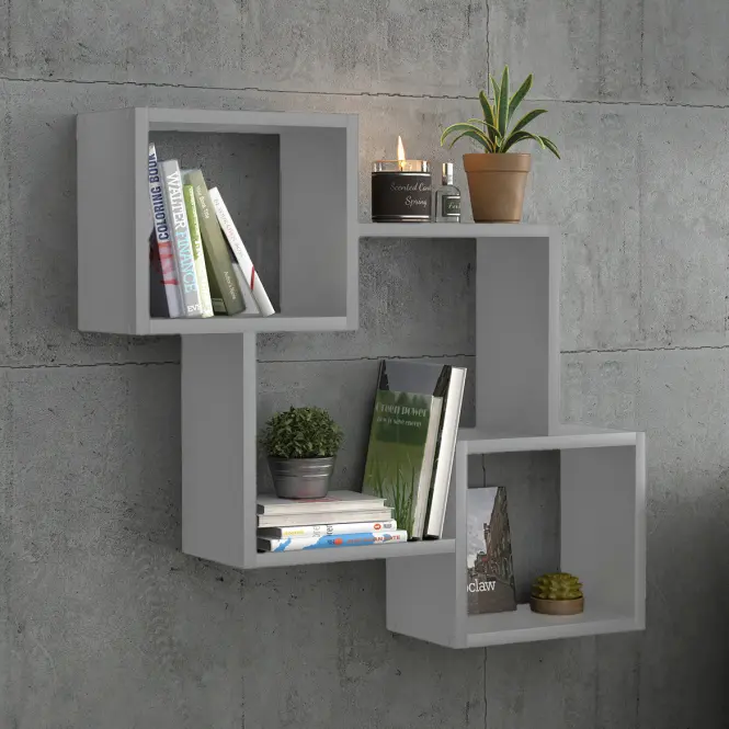Falipolc NR 5 Platina szürke,3