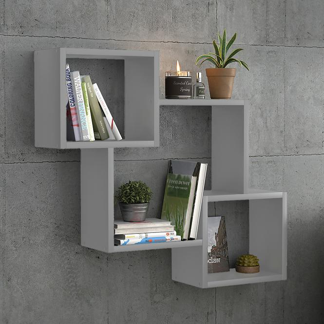 Falipolc NR 5 Platina szürke,3