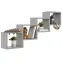 Falipolc NR 8 Platina szürke,2
