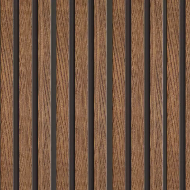 Lamella falburkolat VOX LINERIO M-LINE Mocca 12x122x2650mm