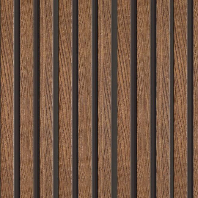 Lamella falburkolat VOX LINERIO M-LINE Mocca 12x122x2650mm