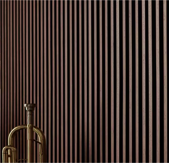 Lamella falburkolat VOX LINERIO M-LINE Chocolate 12x122x2650mm
