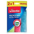 Törlőkendő vileda mikroszálas ultra fresh 3 db 167602