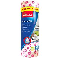 Univerzális törlőkendő vileda light & soft roll 40 db. 159516