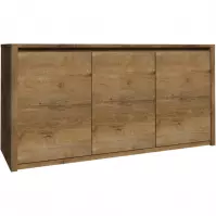 Komód Montana K3D tölgy lefkas sötét