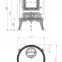 Kandallókályha Palestro,3