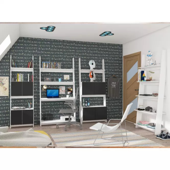 Regál Rack 60 fehér