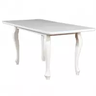 Asztal ST43 140X80+40 fehér
