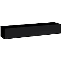 Fali szekrény RTV Switch SW1 fekete