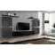 Fali szekrény RTV Switch SW1 fekete,4