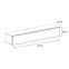 Fali szekrény RTV Switch SW1 Grafit,2