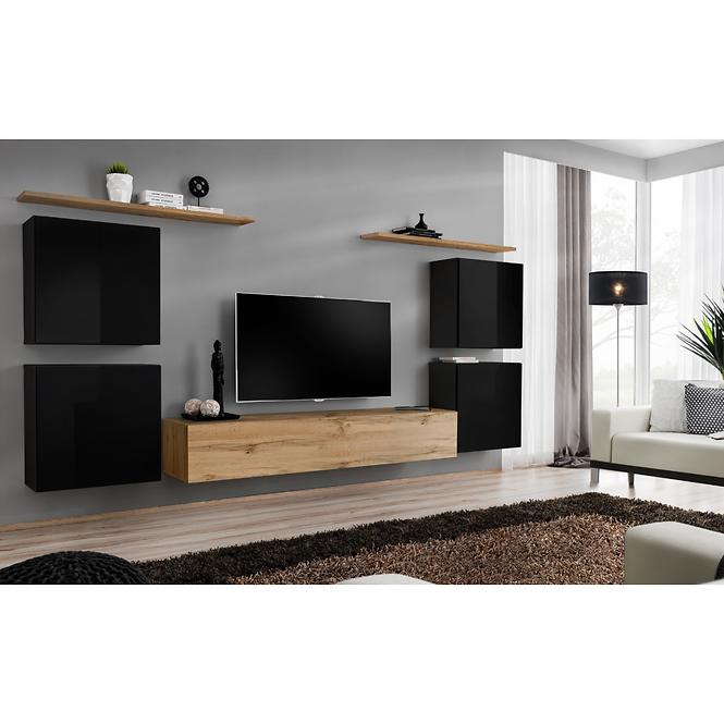 Fali szekrény RTV Switch SW1 Wotan,7