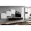 Fali szekrény RTV Switch SW2 fekete,5