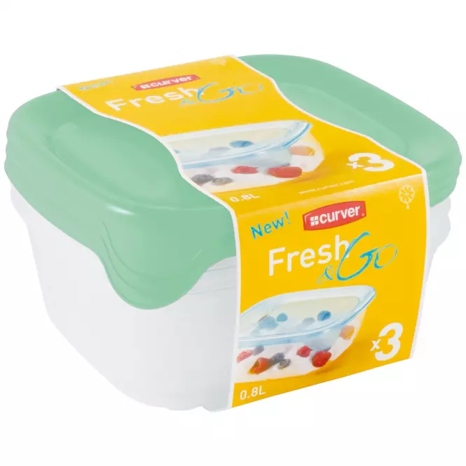 Fresh&Go tégely 3x0,8l 242885