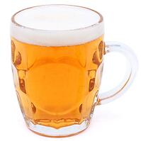 Üveg söröspohár 500 ml 93x73x122