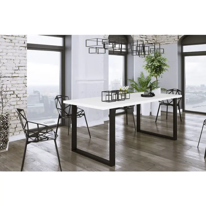 Asztal Imperial 185x90-fehér,3