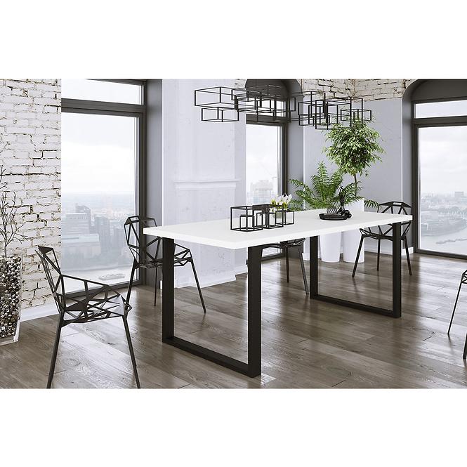 Asztal Imperial 185x90-fehér,3